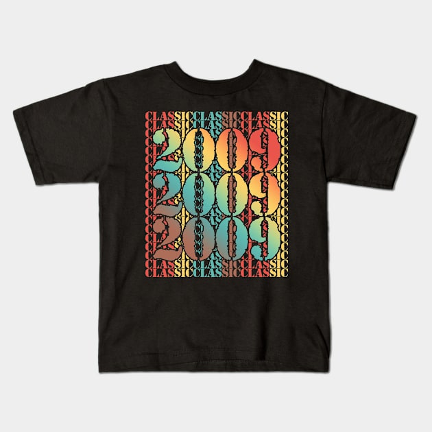 Classic 2009 Gift Kids T-Shirt by Adikka